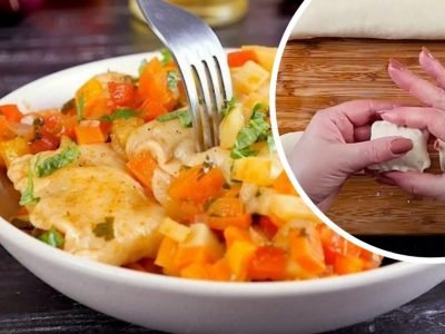 Ленивые пельмени в ароматном бульоне