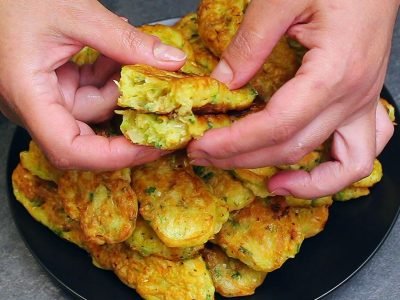 Ленивые пирожки с капустой на кефире