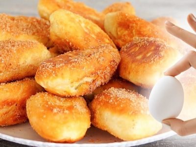 Ленивые пирожки с яблоками