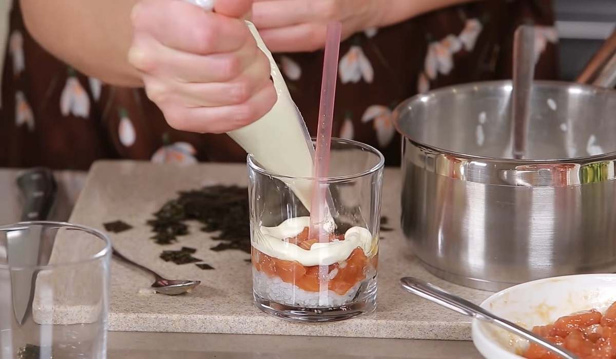 формирование салата