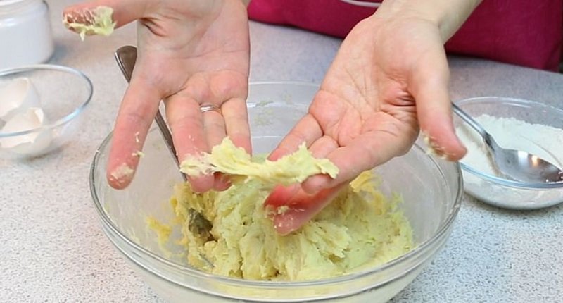 ленивые вареники из картошки