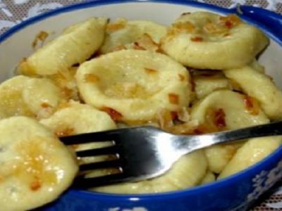 Ленивые вареники с картошкой