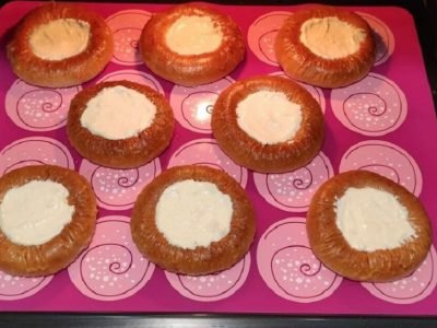 Ленивые ватрушки из бубликов