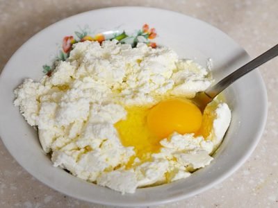 Ленивые ватрушки с творогом и лавашем