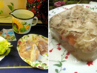 Ленивый холодец