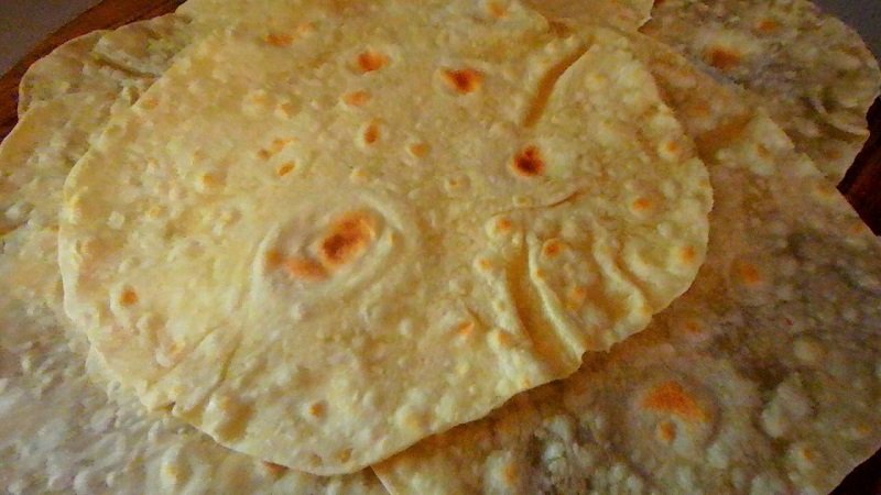 подсушивание лавашей