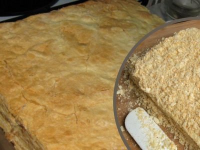 Ленивый «Наполеон» без выпечки