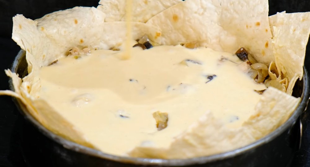 ленивый пирог из лаваша