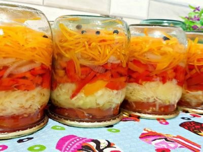 Ленивый салат на зиму