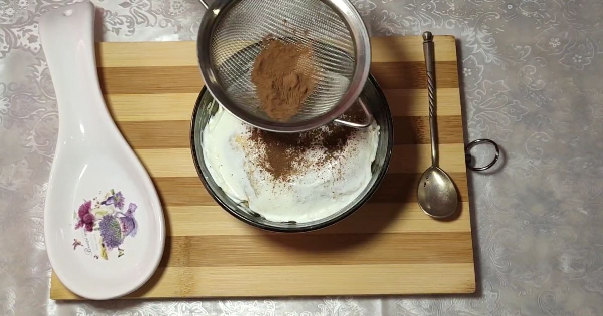 тирамису в стакане