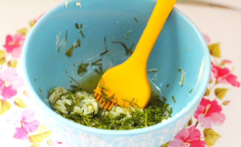 чесночный топпинг