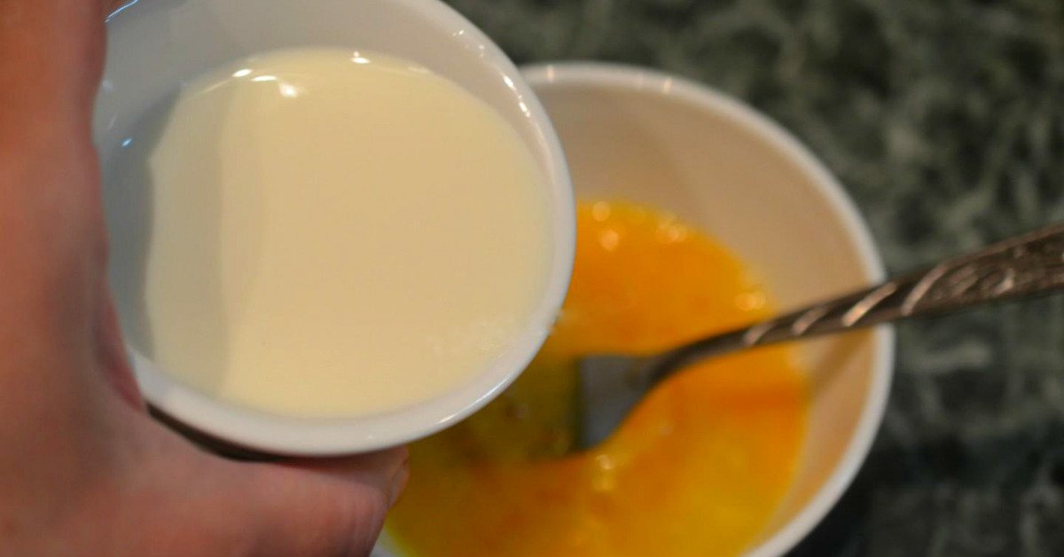 лепешка из лаваша с яйцом