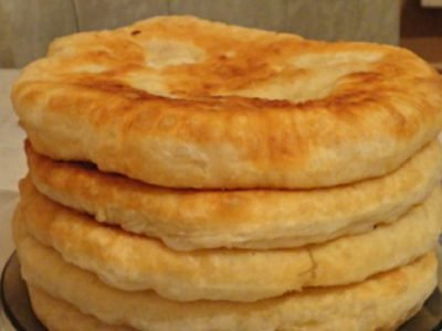 Лепешки на кефире