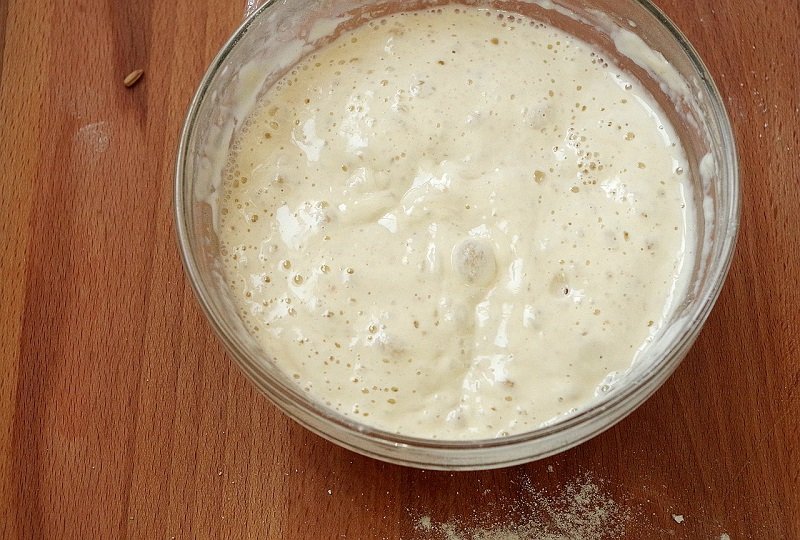 опара для лепешек