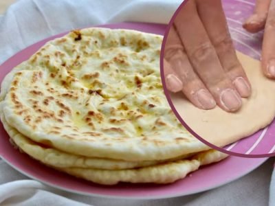 Сытные лепешки на сковороде без яиц и молока