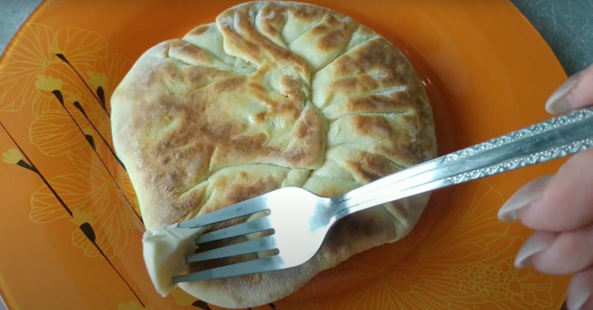 лепешки с брынзой