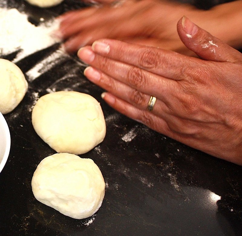 формирование лепешек