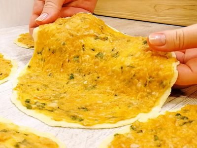 Лепешки с куриным фаршем на сковороде