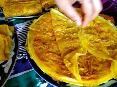 Лепешки с морковью по-узбекски