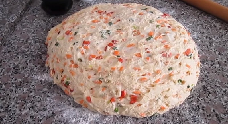 поднявшееся тесто