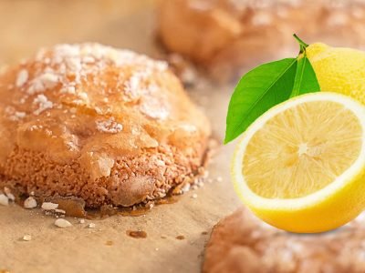 Лимонное печенье без муки