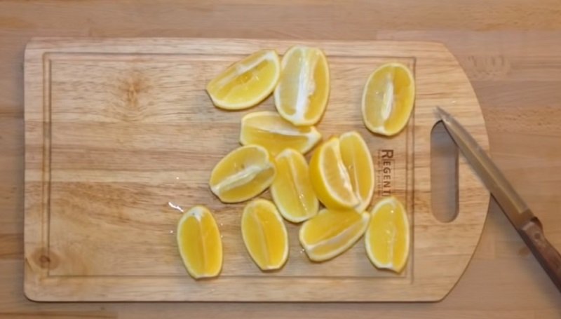 дольки лимона