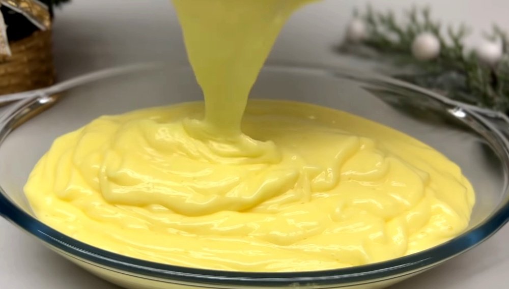 лимонный пудинг