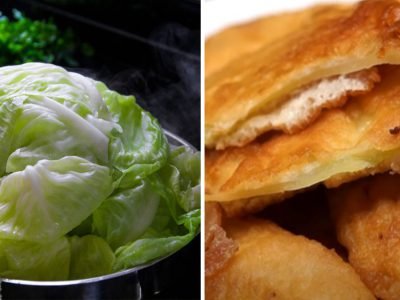 Листья капусты в кляре