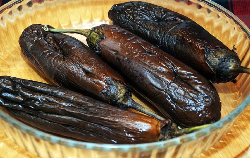 лодочки из баклажанов