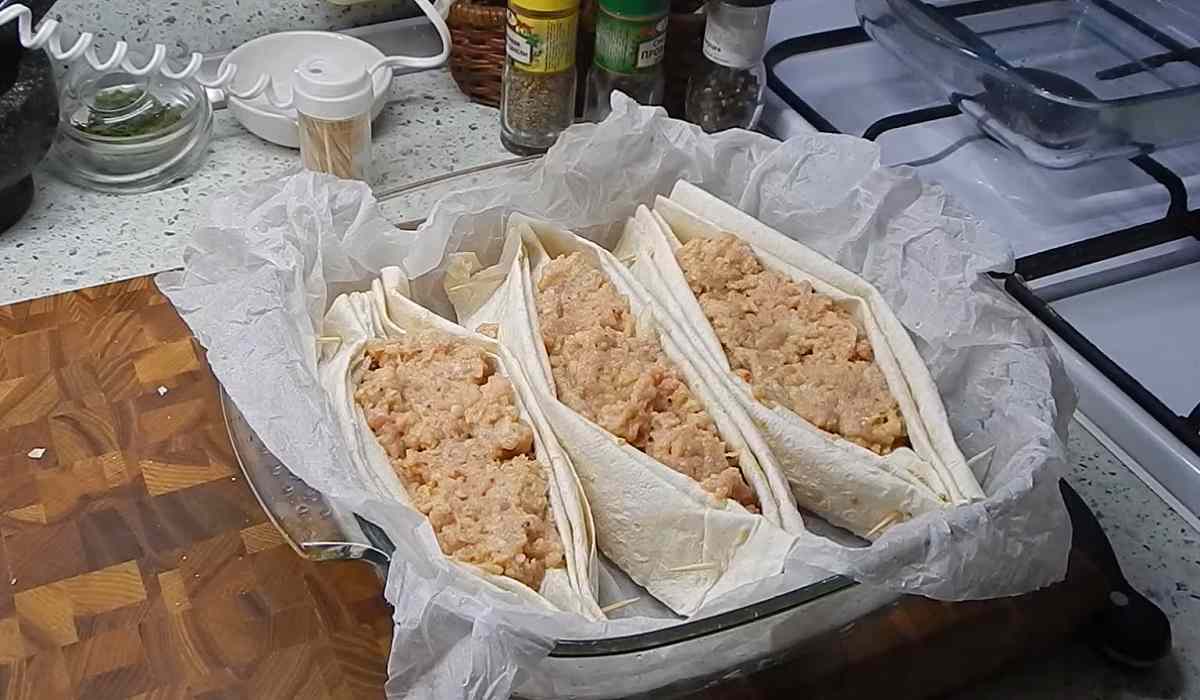 лодочки с фаршем