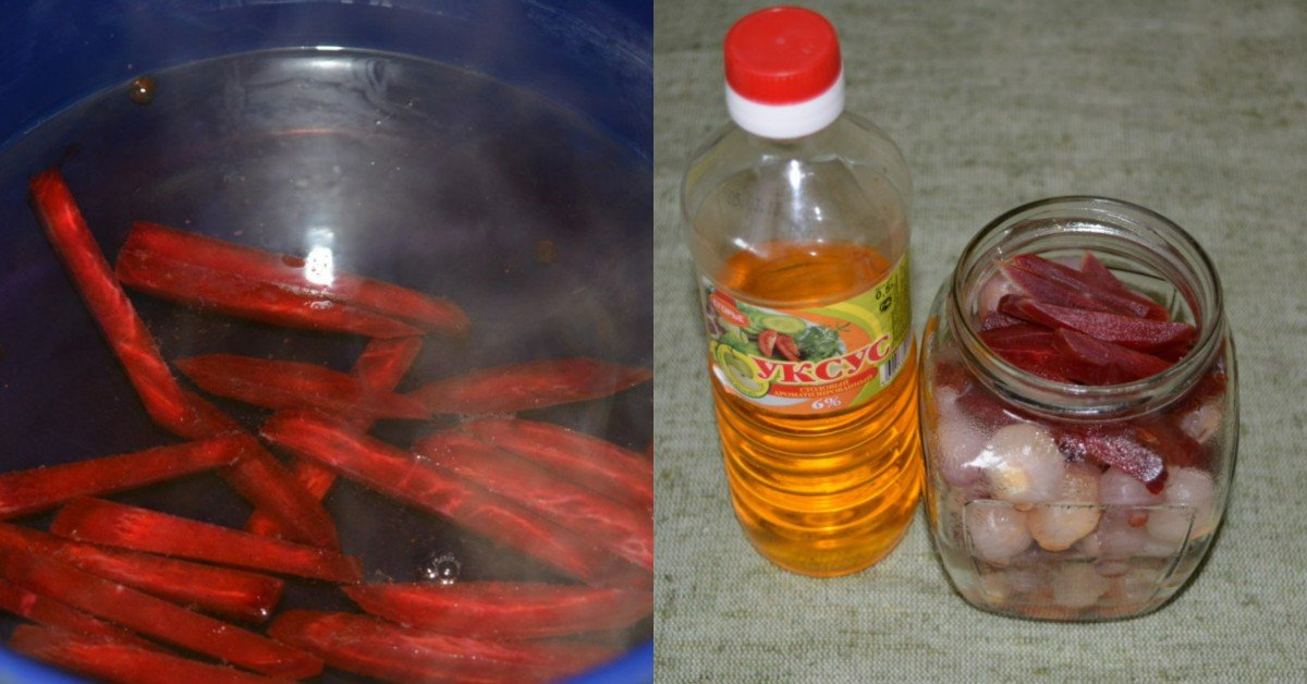 лук маринованный