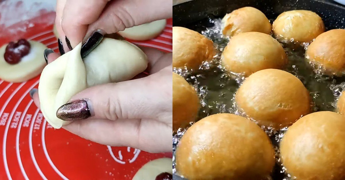 пончики на молоке