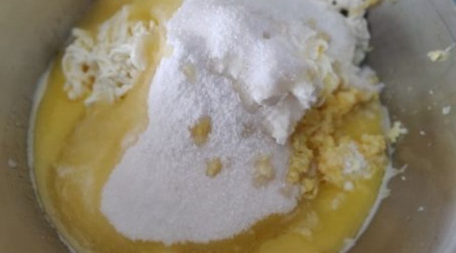 творог через сито