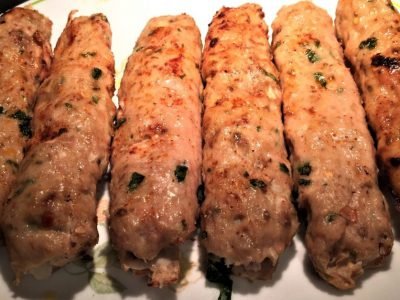 Люля-кебаб из курицы в домашних условиях