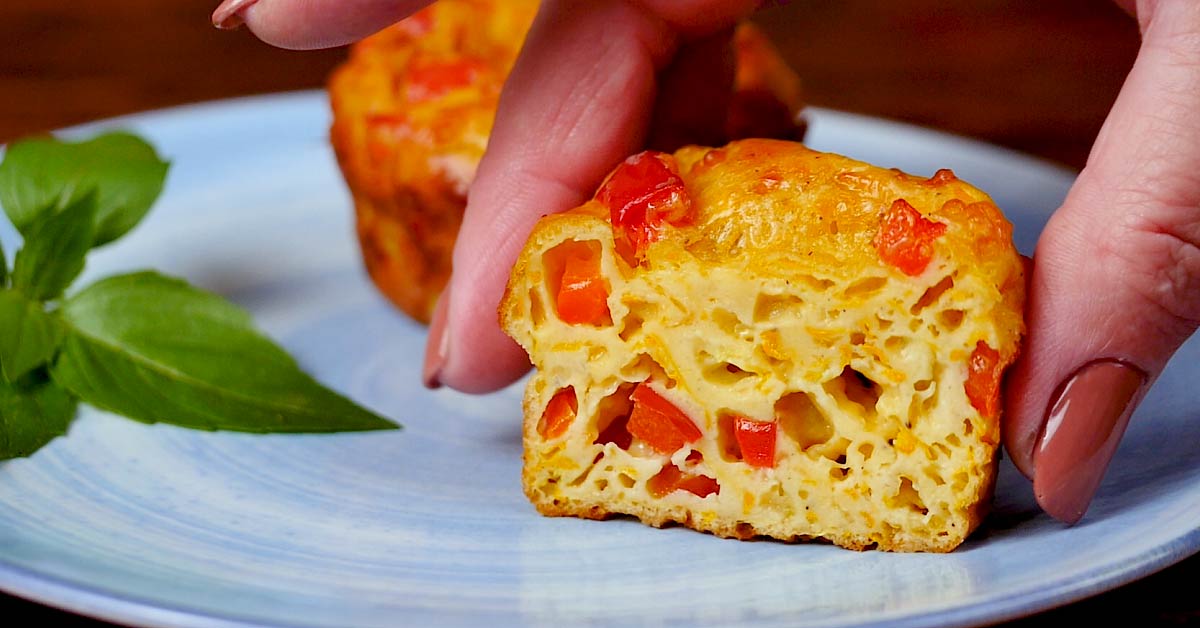 маффины из цукини и сыром