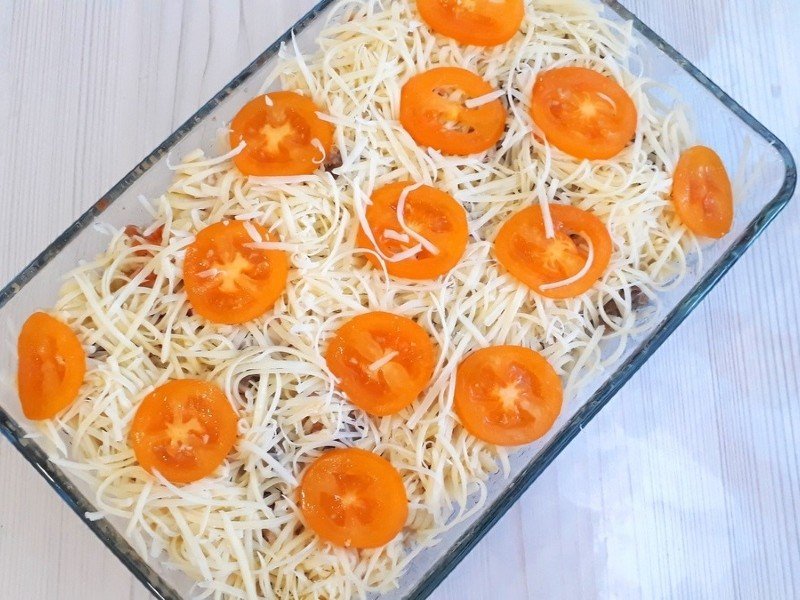 макароны по-флотски с куриными желудками