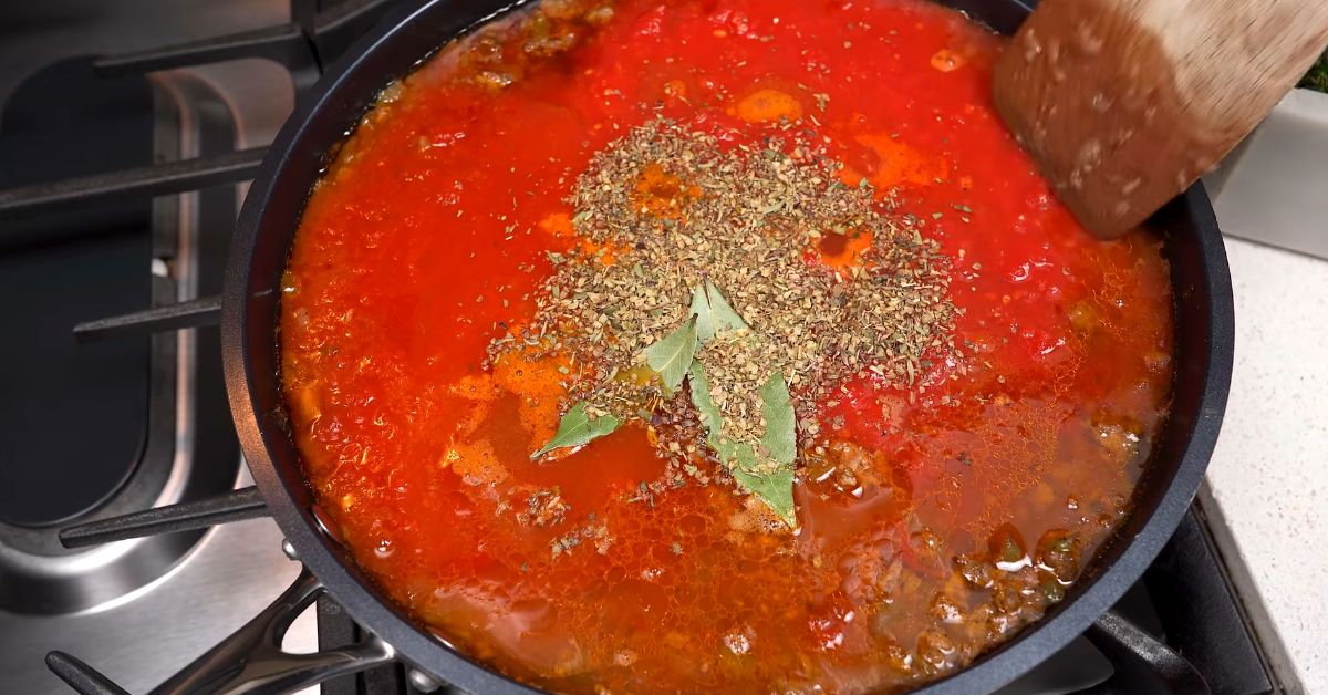 макароны с фаршем