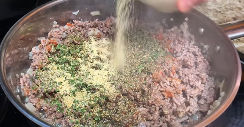 жарка фарша