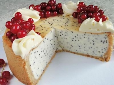 Маковый чизкейк