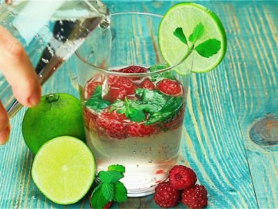 Малиновый мохито