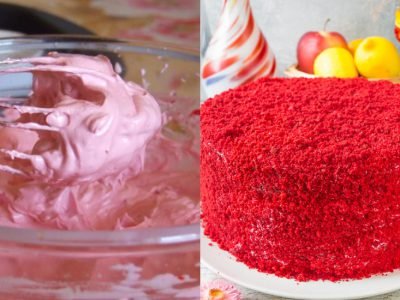 Малиновый торт