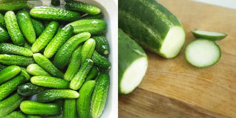 малосольные огурцы в виноградных листьях