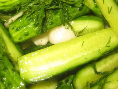 Малосольные огурцы