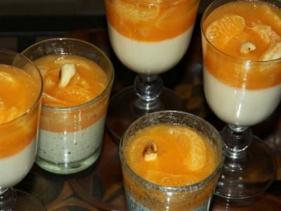 Мандариновая панна-котта