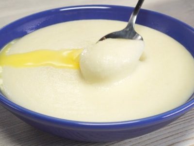 Манная каша на кефире