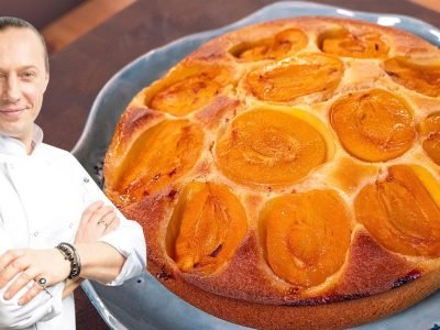 Абрикосовый манник на кефире к чаю от Емельяненко