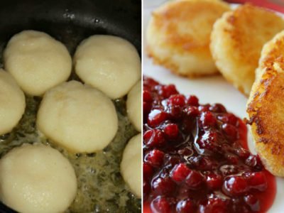 Манники на сковороде