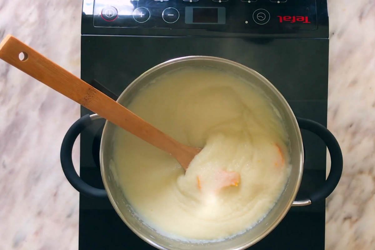 полоски цедры