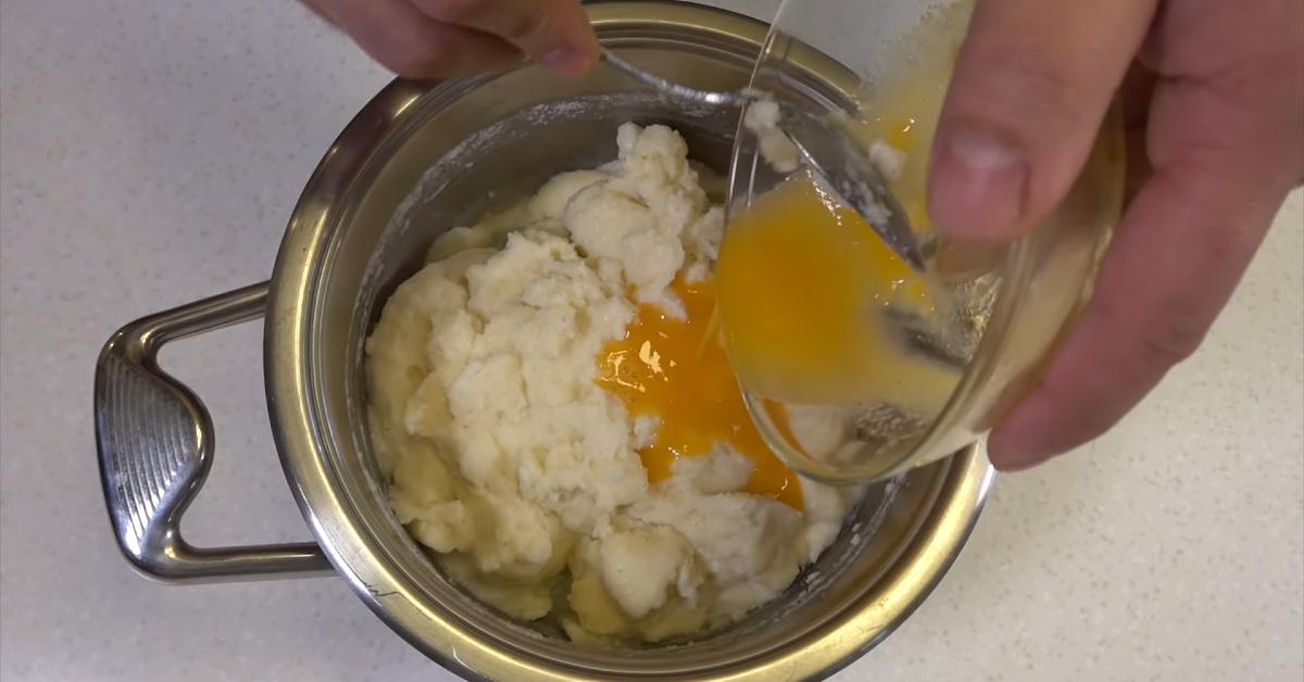 манка с яйцом