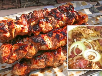 Быстрый маринад для мяса